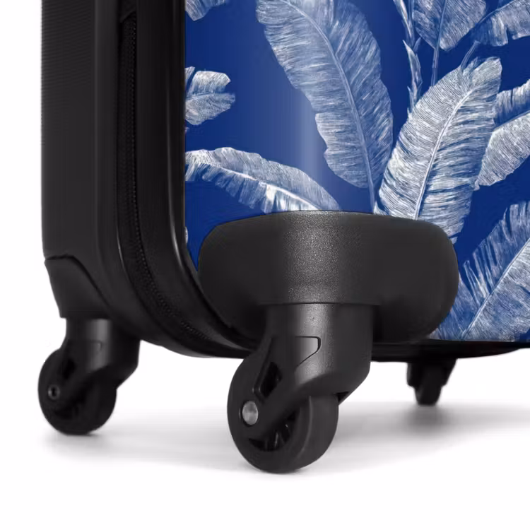 Koffer - Blad - Palm - Blauw — 6