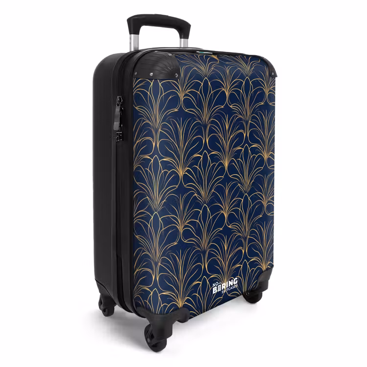 Koffer - Deco - Waaier - Blauw — 4