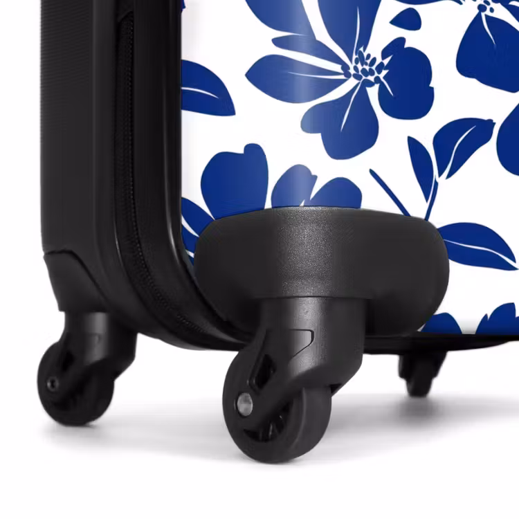 Koffer - Floraal - Modern - Blauw — 6