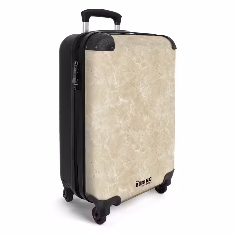 Koffer - Lichtbeige - Marmer - Diffusie adering — 4