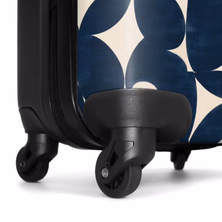 Koffer - Modern - Geometrisch - Blauw — 6