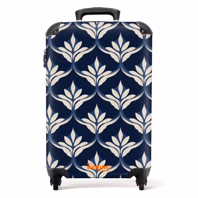 Koffer - Modern - Ontwerp - Blauw — 1