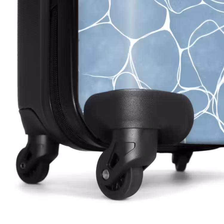 Koffer - Organisch - Patroon - Blauw — 6