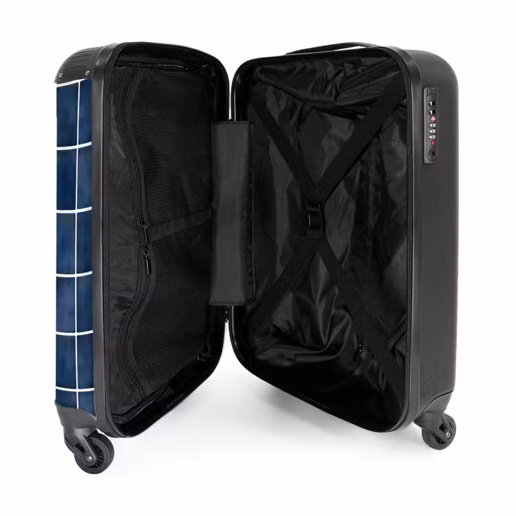 Koffer - Tegel - Modern - Blauw — 3