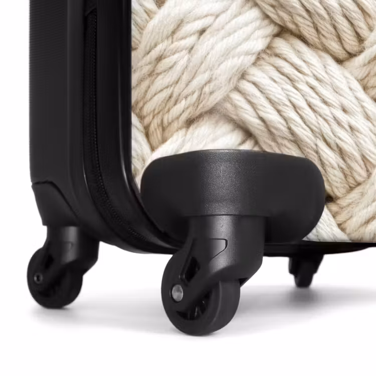 Koffer - Touw - Gebreid - Beige — 6