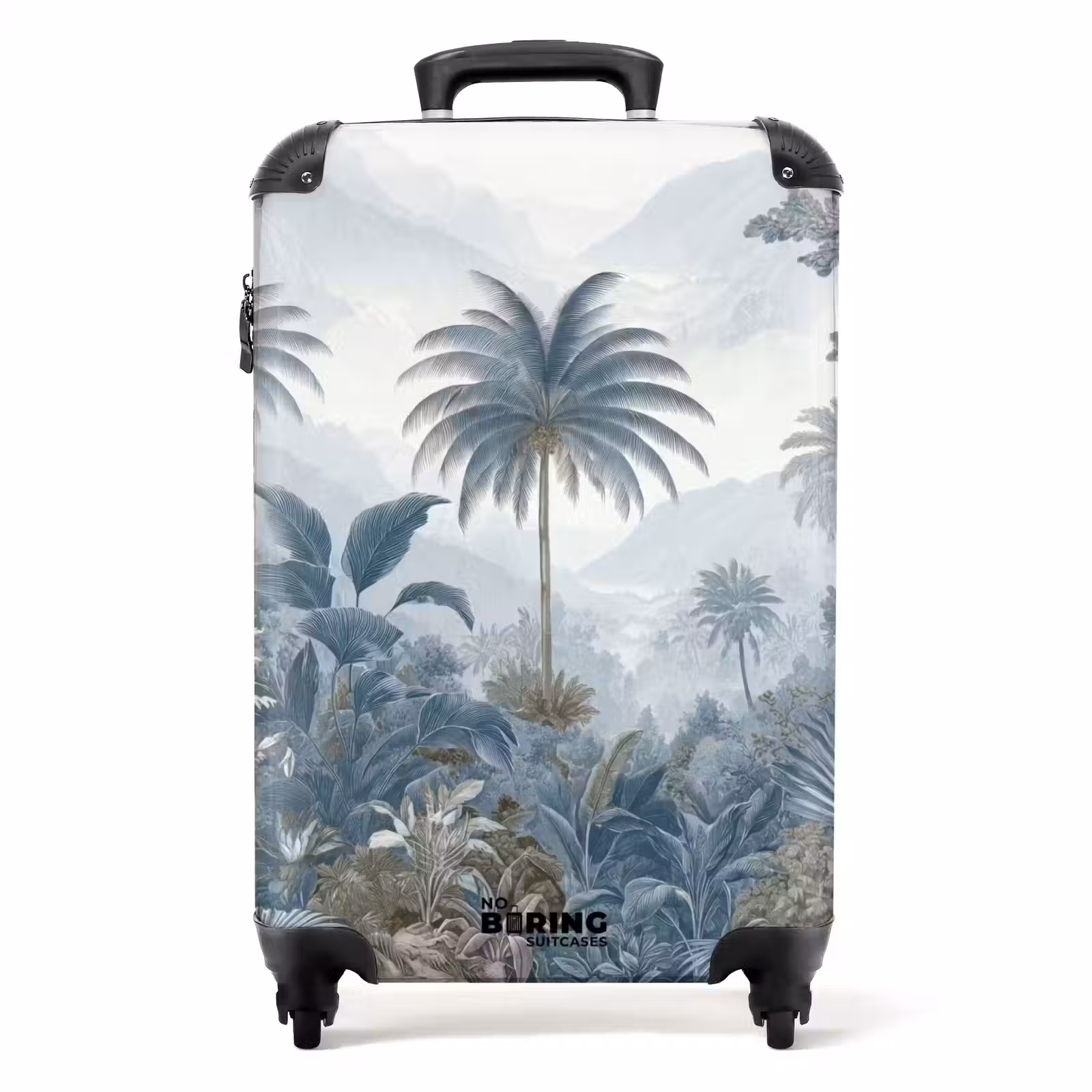 Koffer - Jungle - Landschap - Blauw — 1