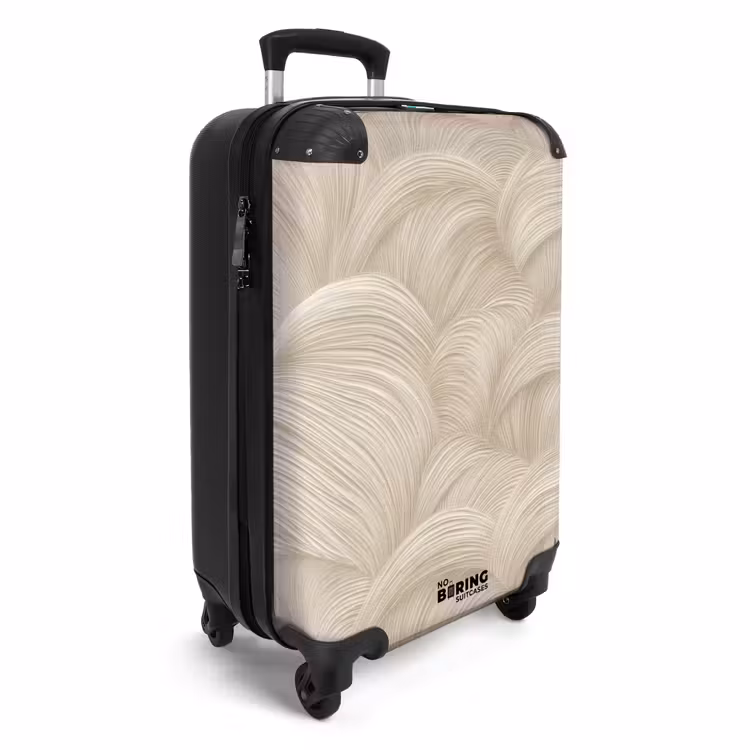 Koffer - Bogen - Patroon - Beige — 4