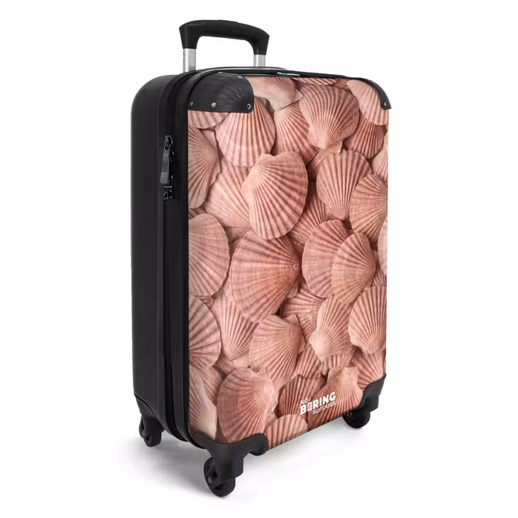 Koffer - Schelpen - Patroon - Roze — 4