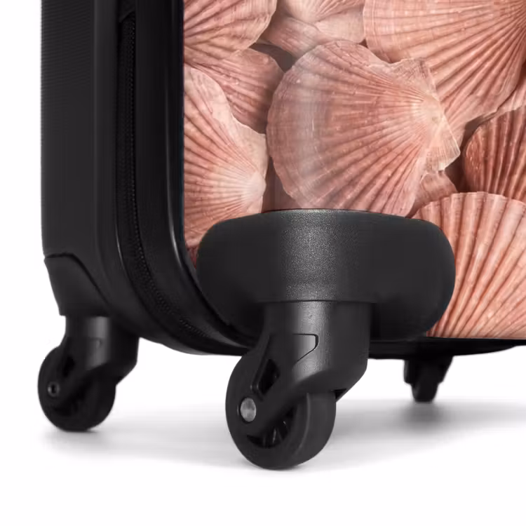 Koffer - Schelpen - Patroon - Roze — 6