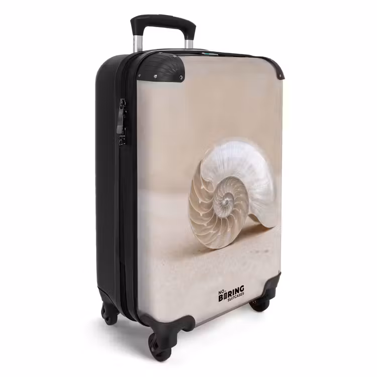 Koffer - Schelp - Spiraal - Beige — 4