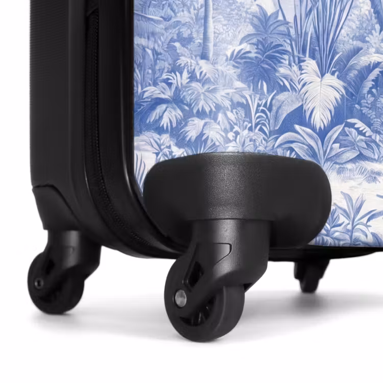 Koffer - Tropisch - Jungle - Blauw — 6
