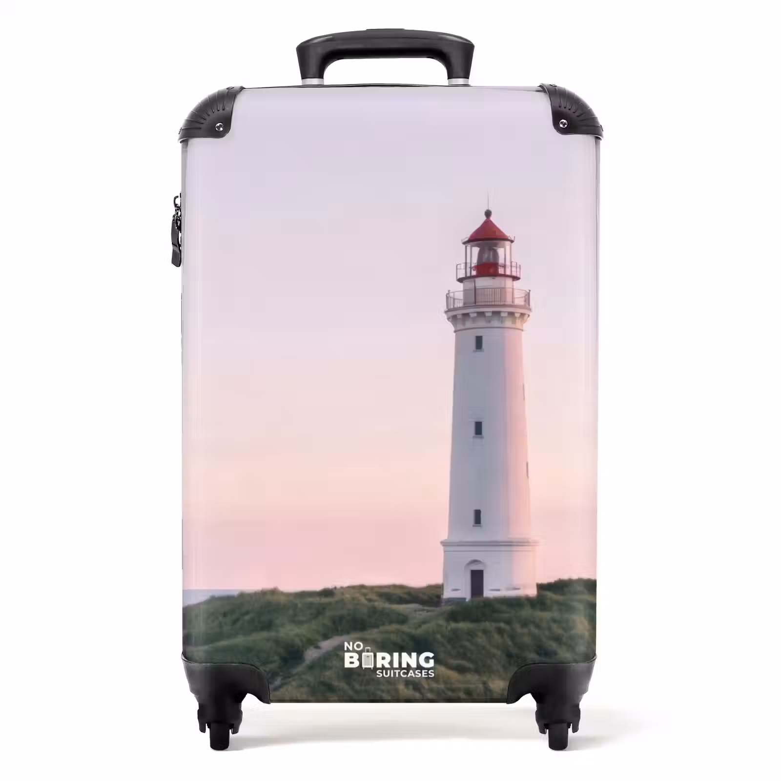 Koffer - Vuurtoren - Duinlandschap - Zee — 1