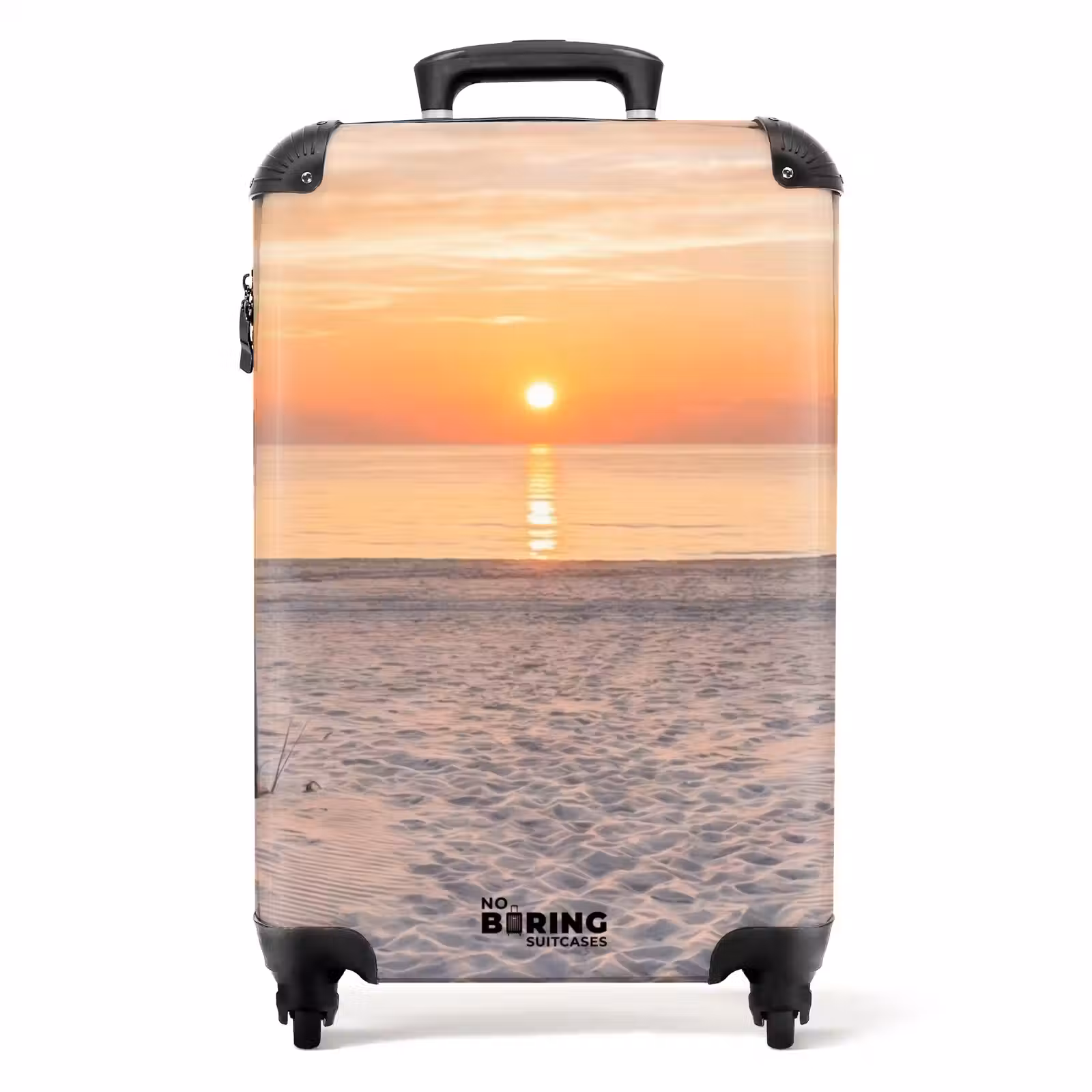 Koffer - Zonsondergang - Strand - Zand — 1