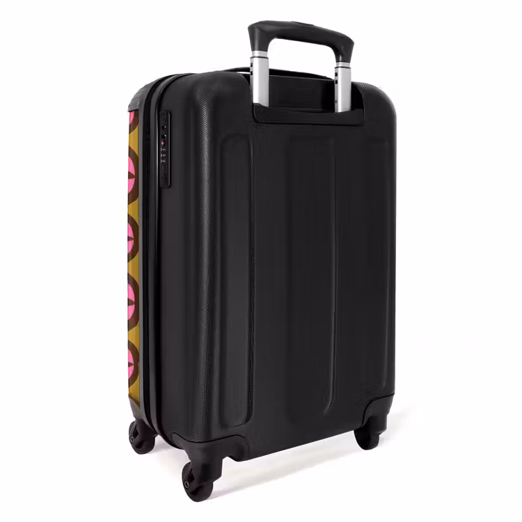 Koffer - Modern - Patroon - Roze — 2