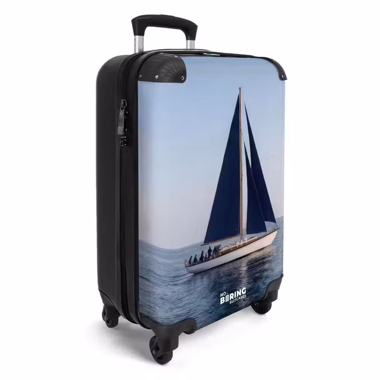 Koffer - Zeilboot - Zee - Blauw — 4