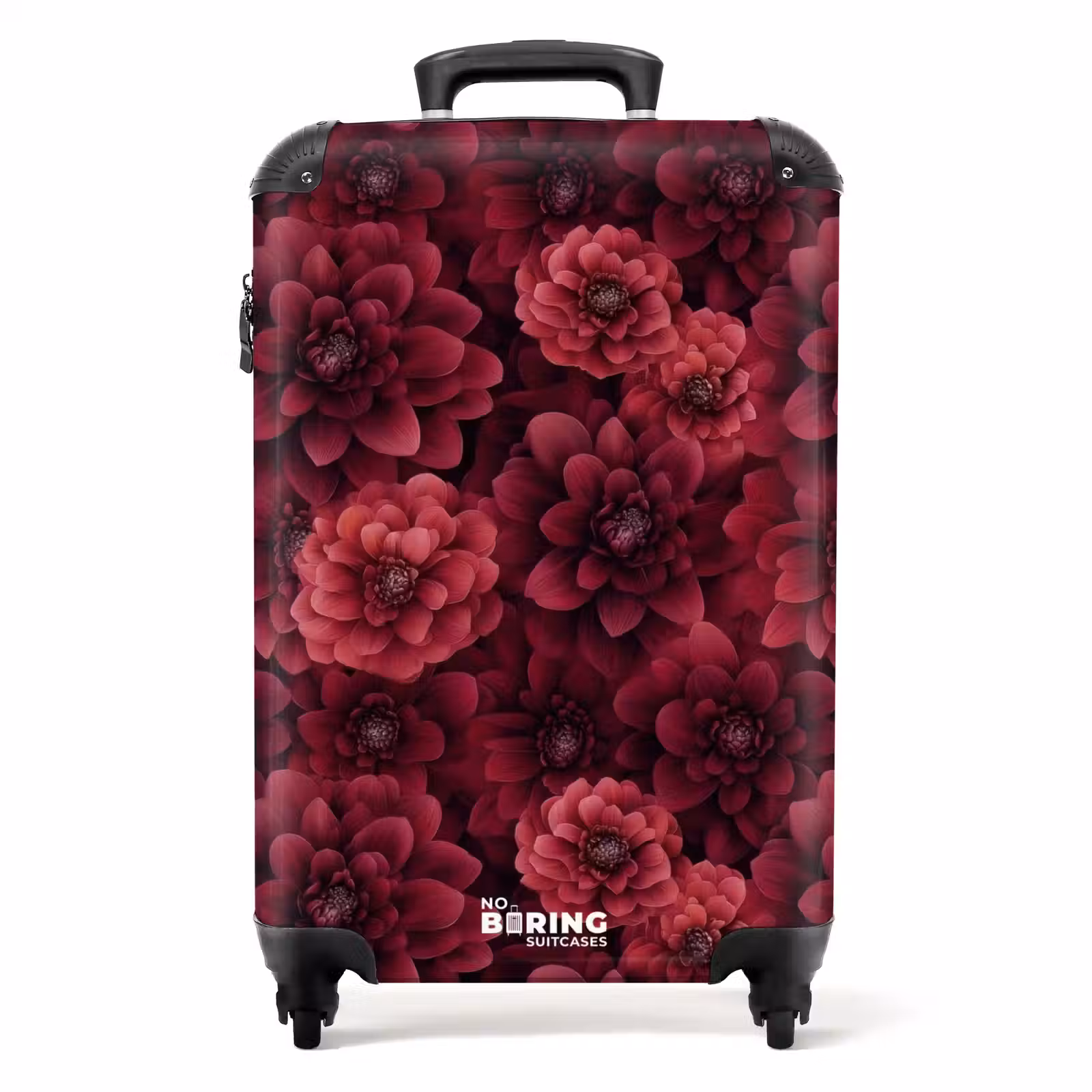Koffer - Dahlias - Bloemen - Rood — 1
