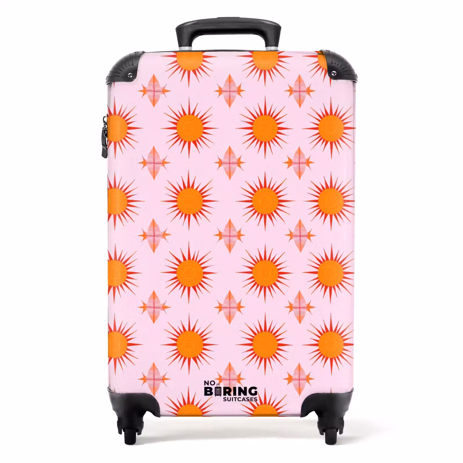Koffer - Zon - Patroon - Roze — 1