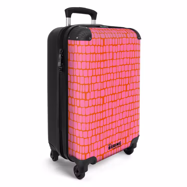 Koffer - Organisch - Raster - Roze — 4
