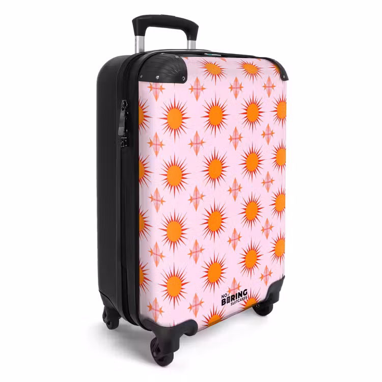 Koffer - Zon - Patroon - Roze — 4