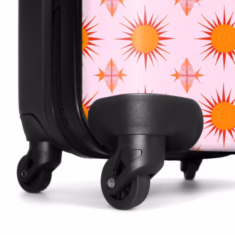 Koffer - Zon - Patroon - Roze — 6