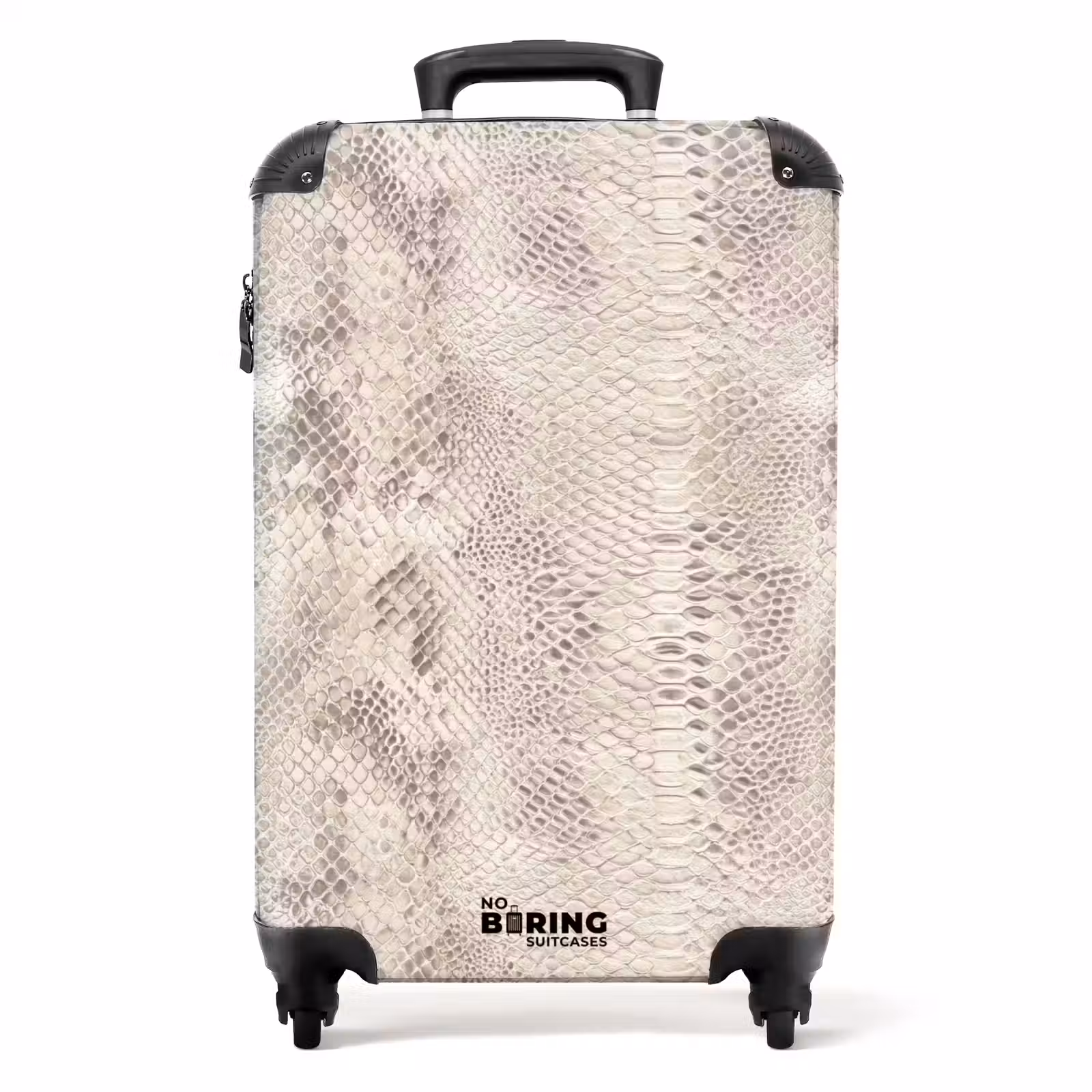 Koffer - Slang - Patroon - Beige — 1