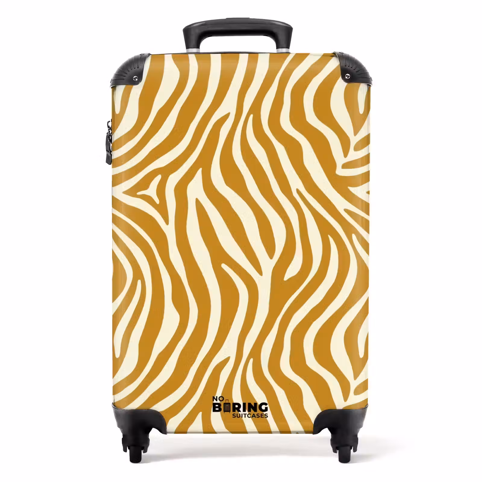 Koffer - Zebra - Klassiek - Oker - Geel — 1
