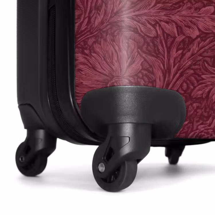 Koffer - Bladeren - Patroon - Paars — 6
