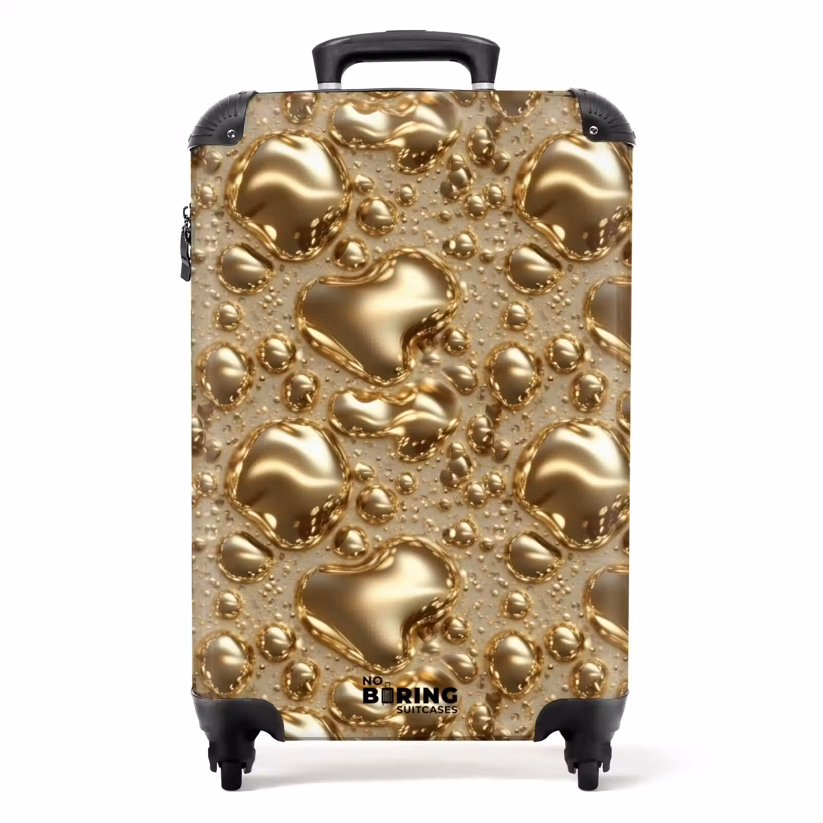 Koffer - Druppels - Organisch - Goud — 1