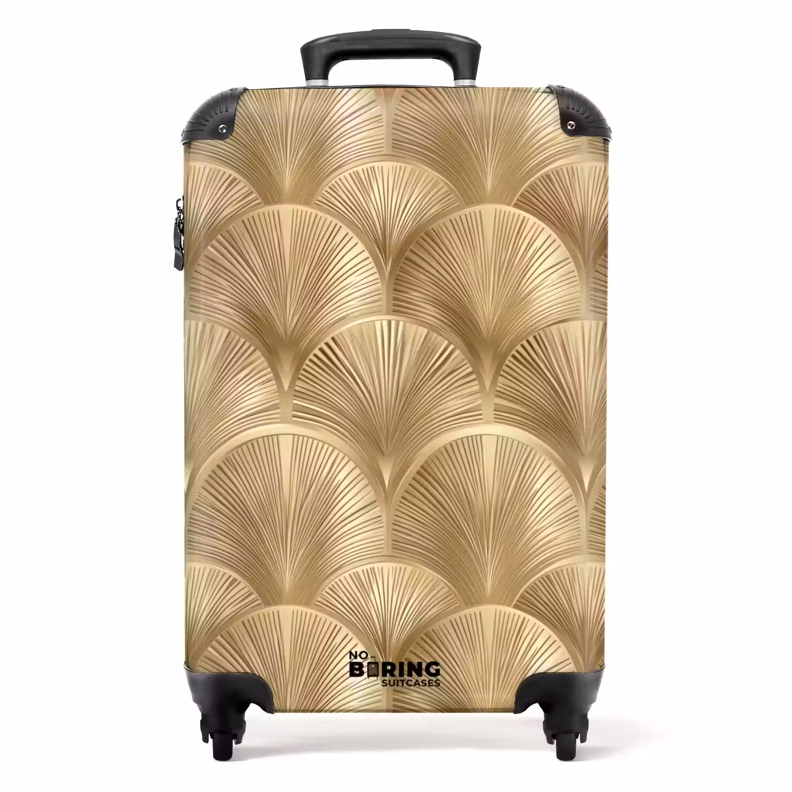 Koffer - Patroon - Waaier - Goud — 1