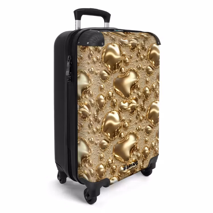 Koffer - Druppels - Organisch - Goud — 4