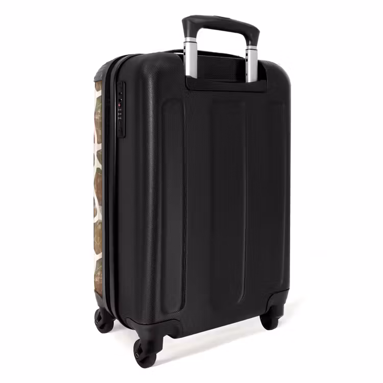Koffer - Giraf - Patroon - Beige - Bruin — 2