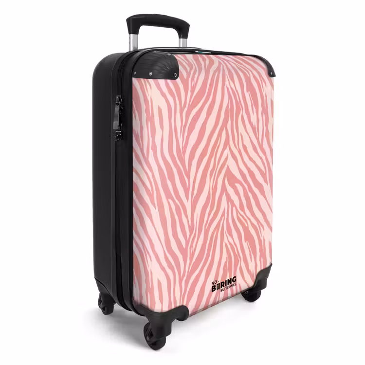 Koffer - Zebra - Print - Roze — 4