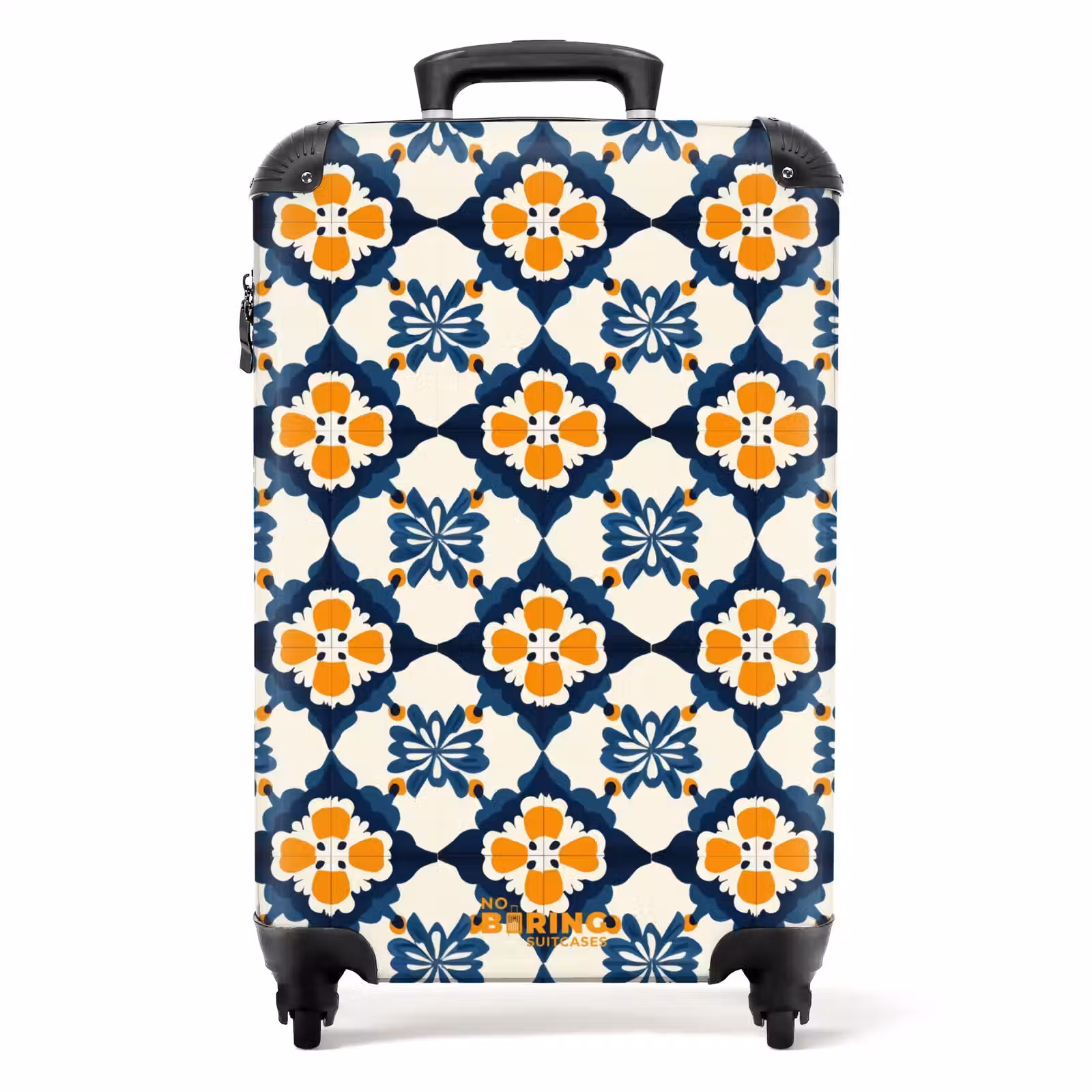 Koffer - Klassiek - Geometrisch - Blauw — 1
