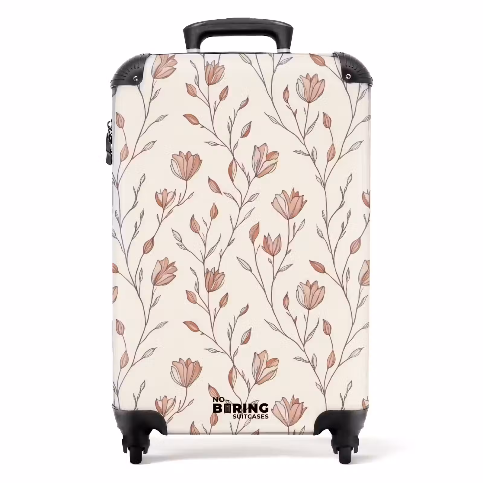 Koffer - Patroon - Klassiek - Roze — 1