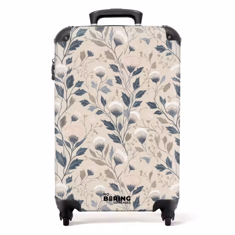 Koffer - Klassiek - Botanisch - Kleurrijk — 1