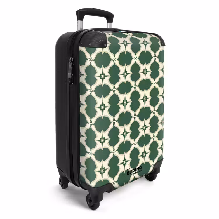 Koffer - Tegel - Klassiek - Groen — 4