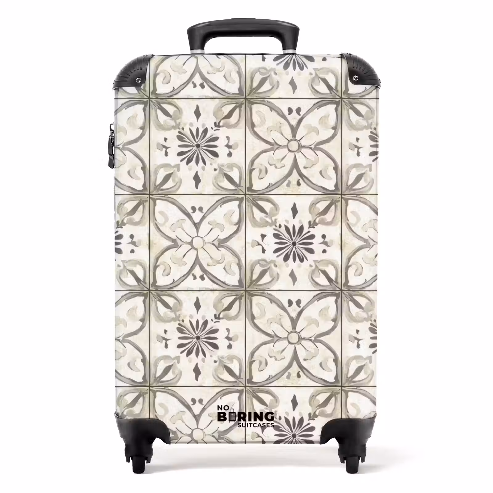 Koffer - Antiek - Tegel - Beige — 1