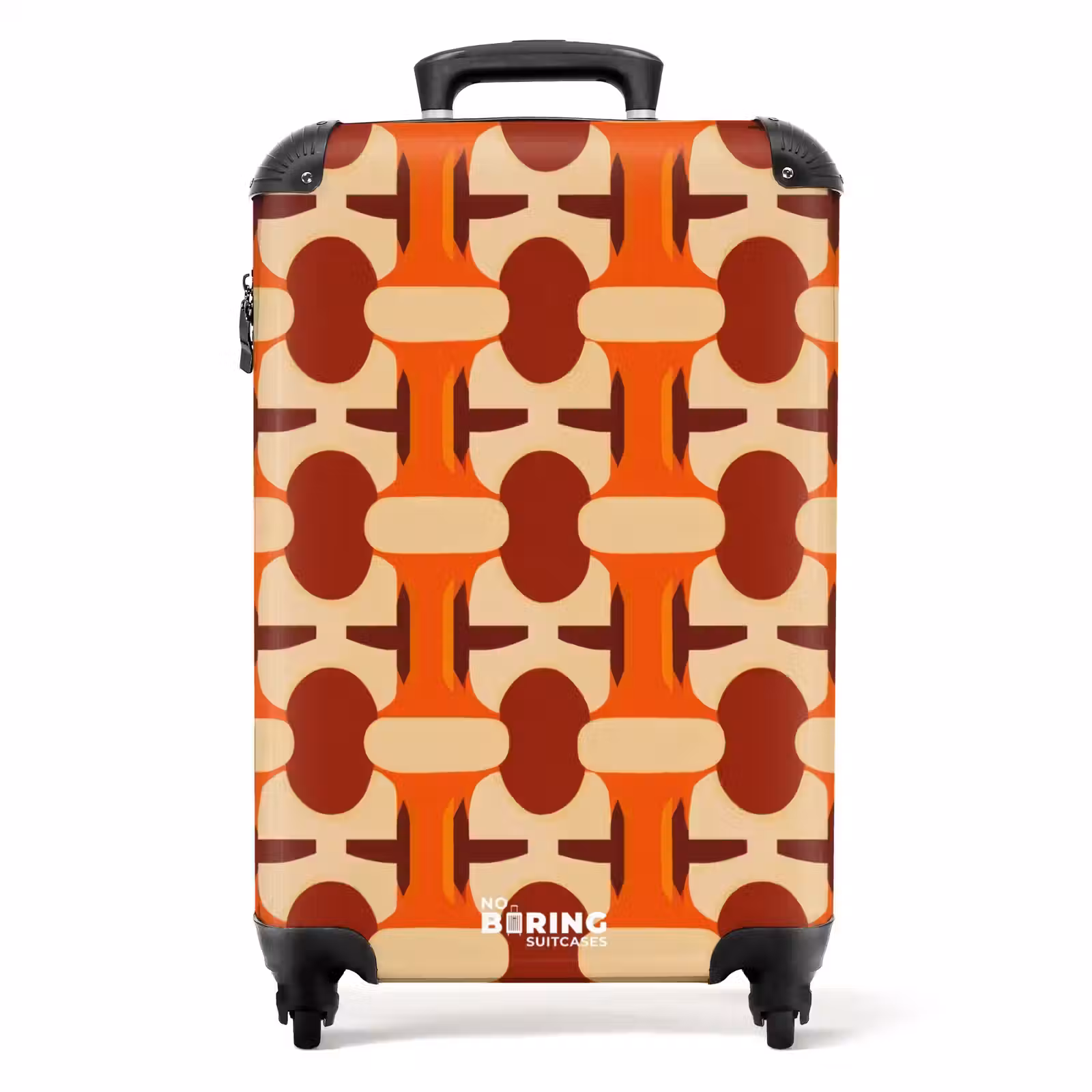 Koffer - Geometrisch - Retro - Oranje — 1