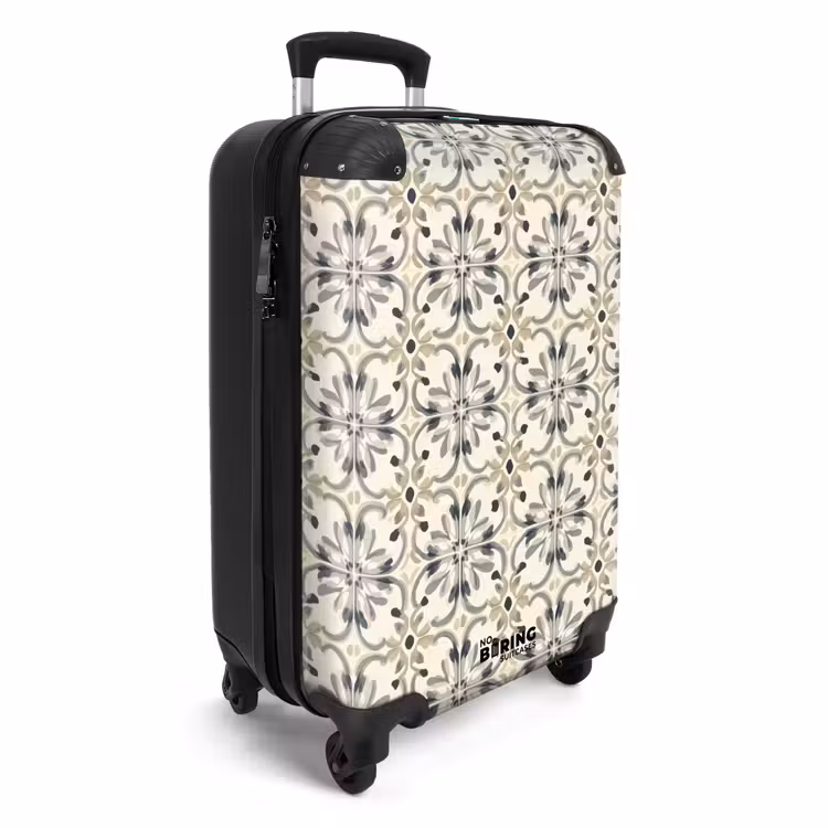 Koffer - Floraal - Patroon - Kleurrijk — 4