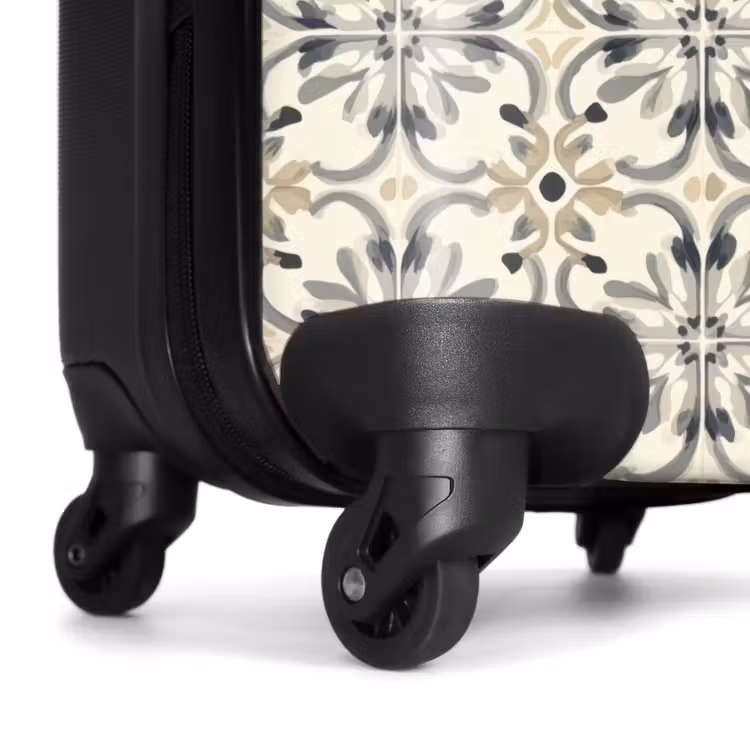 Koffer - Floraal - Patroon - Kleurrijk — 6