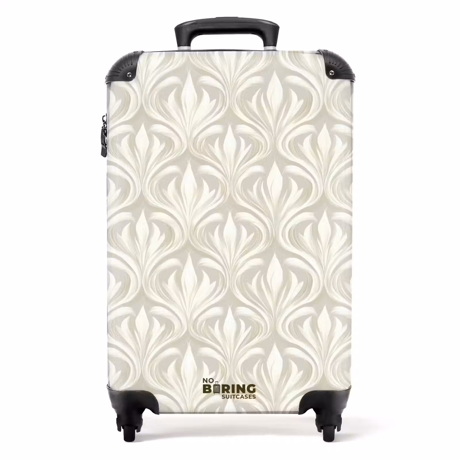 Koffer - Barok - Patroon - Beige — 1