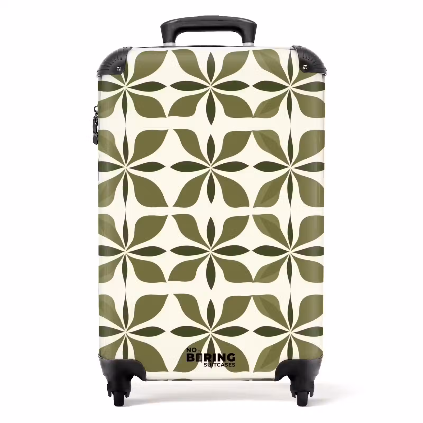 Koffer - Botanisch - Retro - Groen — 1