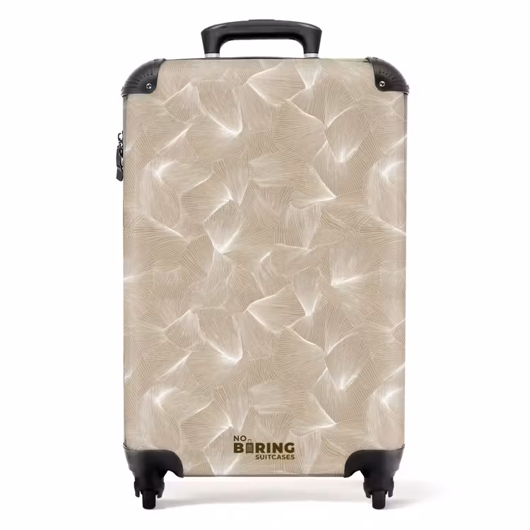 Koffer - Organisch - Textuur - Beige — 1
