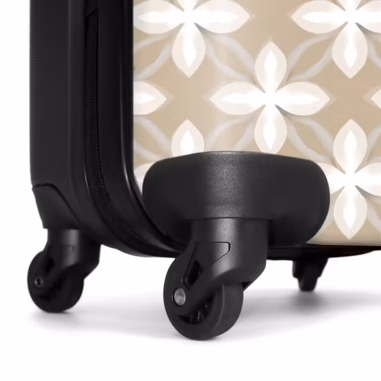 Koffer - Patroon - Symmetrisch - Beige — 6