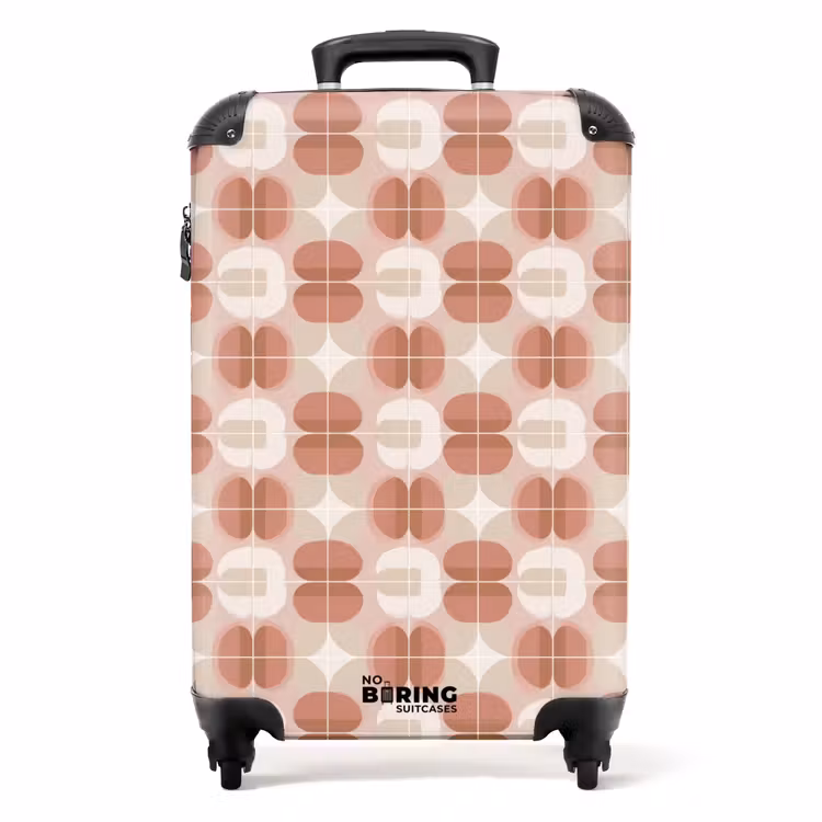 Koffer - Retro - Klassiek - Roze — 1