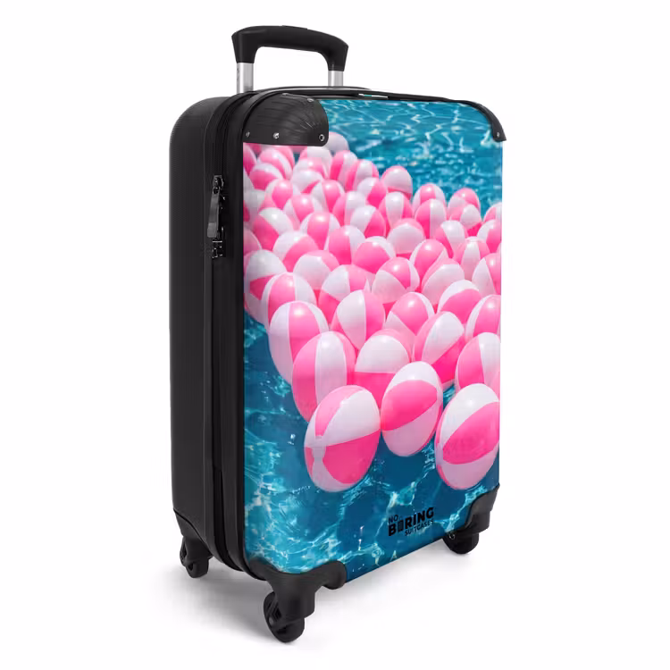 Koffer - Strandballen - Roze - Water — 4