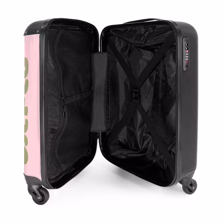 Koffer - Chase greatness - Groen - Roze - Retro — 3