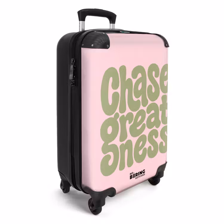 Koffer - Chase greatness - Groen - Roze - Retro — 4