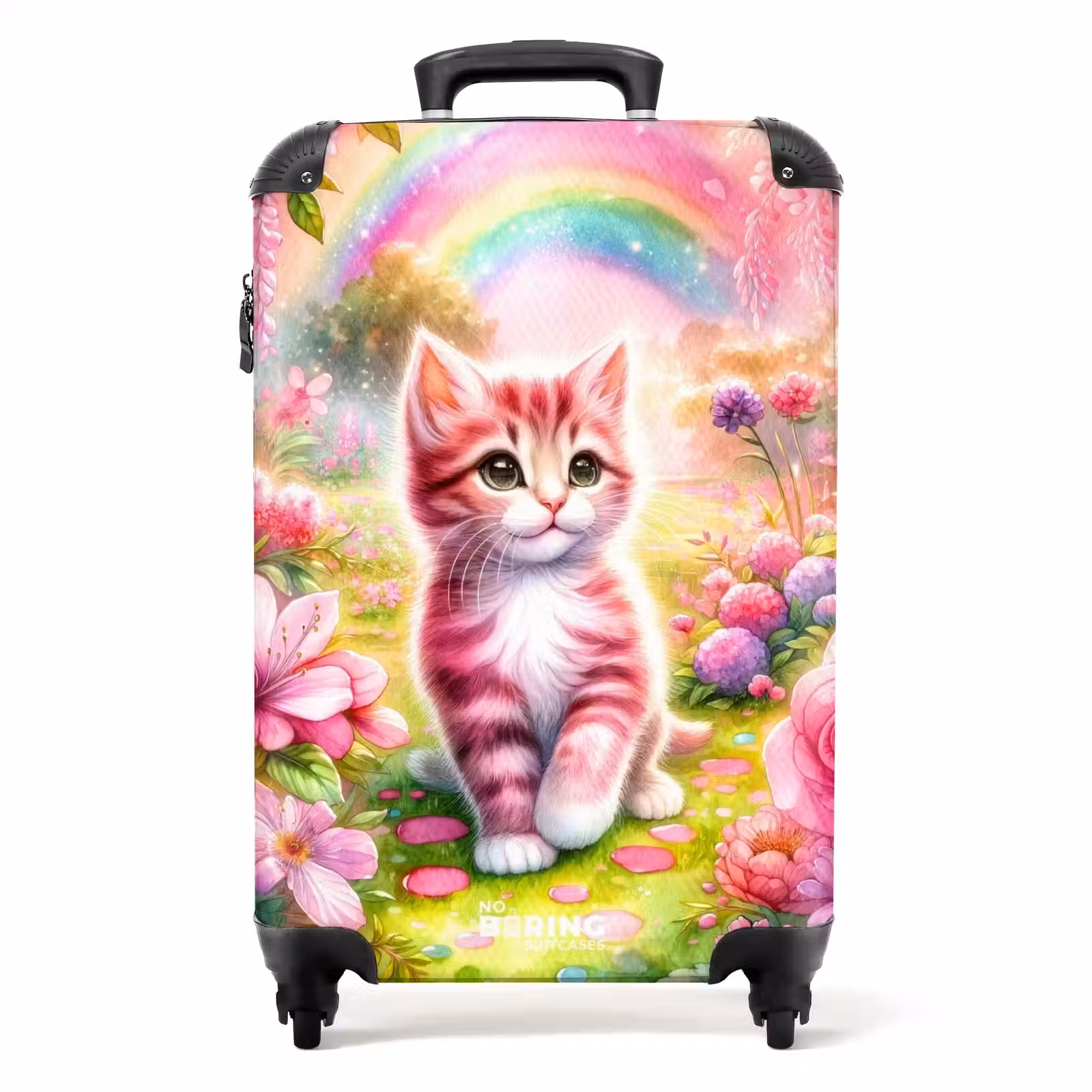 Koffer - Roze regenboogkatje — 1
