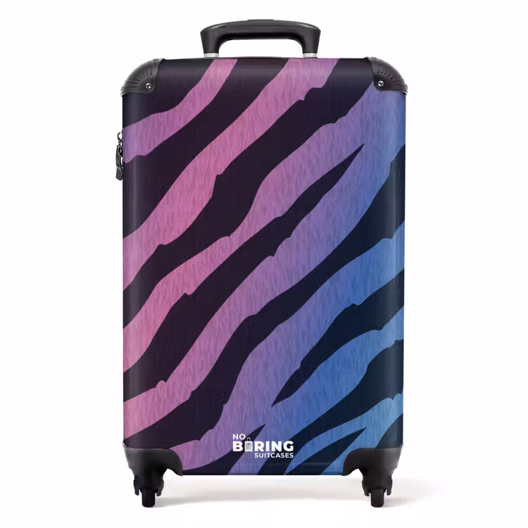 Koffer - Animal holo - Zebraprint — 1